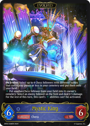 Mystic King (Evolved) - BP03-038EN