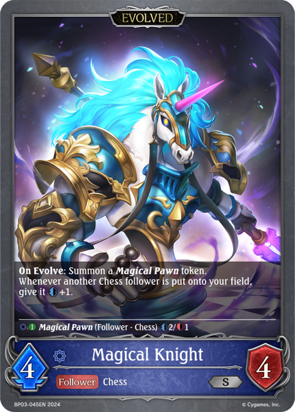 Magical Knight (Evolved) - BP03-045EN