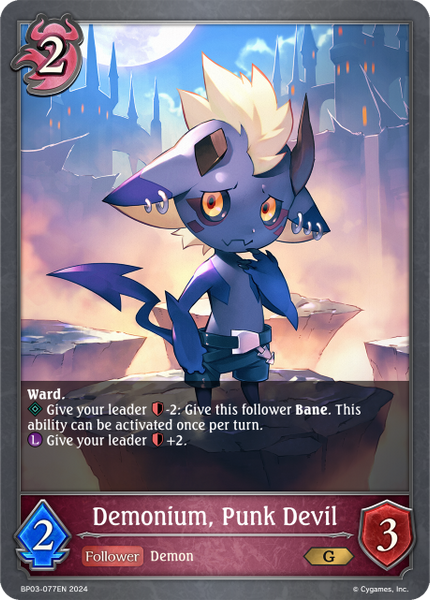 Demonium, Punk Devil - BP03-077EN