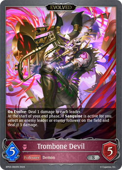 Trombone Devil (Evolved) - BP03-082EN