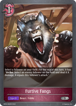 Furtive Fangs - BP03-083EN