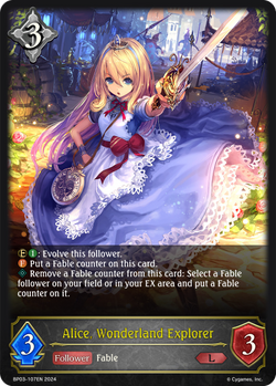 Alice, Wonderland Explorer - BP03-107EN