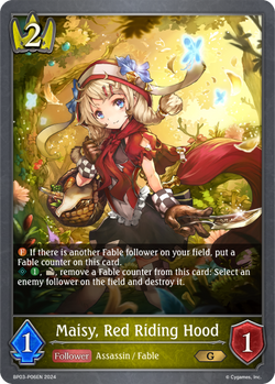 Maisy, Red Riding Hood (P) - BP03-P06EN