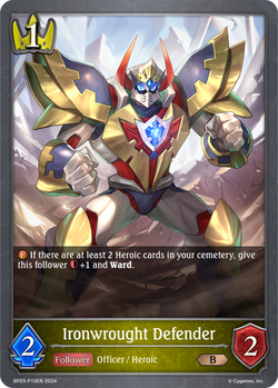 Ironwrought Defender (P) - BP03-P10EN