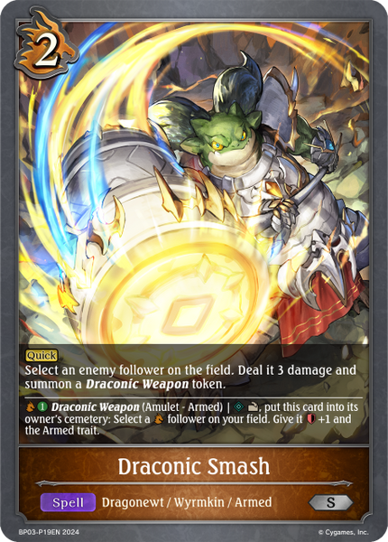Draconic Smash (P) - BP03-P19EN