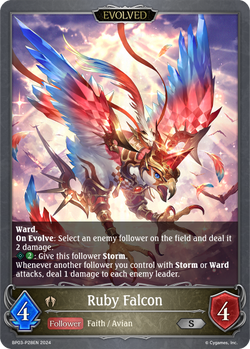 Ruby Falcon (Evolved) (P) - BP03-P28EN