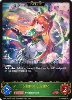 Silence Suzuka (Evolved) - CP01-002EN