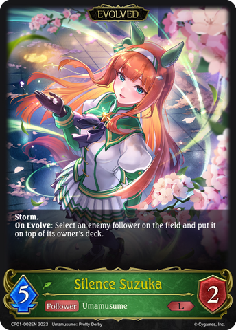 Silence Suzuka (Evolved) - CP01-002EN