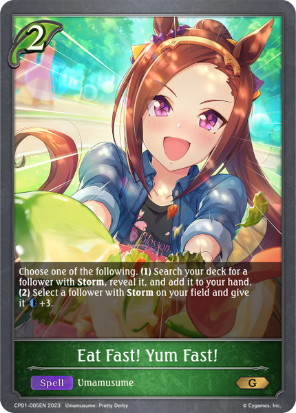 Eat Fast! Yum Fast! - CP01-005EN
