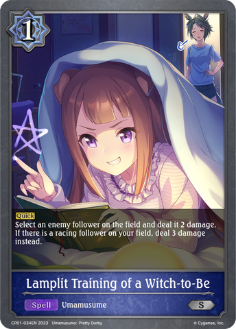 Lamplit Training of a Witch-to-Be - CP01-034EN