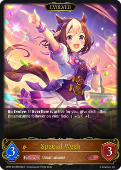 Special Week (Evolved) - CP01-041EN
