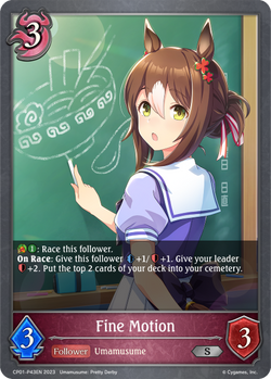 Fine Motion (P) - CP01-P43EN