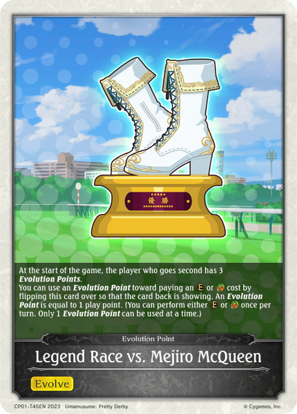 Legend Race vs. Mejiro McQueen - CP01-T45EN