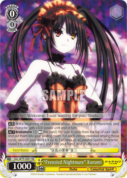 "Frenzied Nightmare" Kurumi