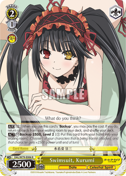 Swimsuit, Kurumi
