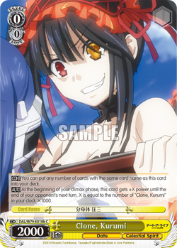 Clone, Kurumi