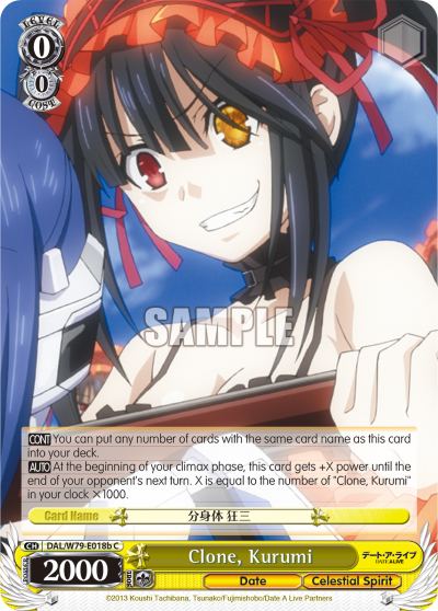 Clone, Kurumi