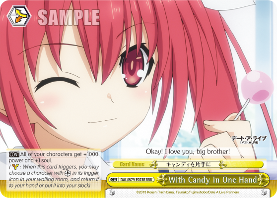 With Candy in One Hand (RRR)