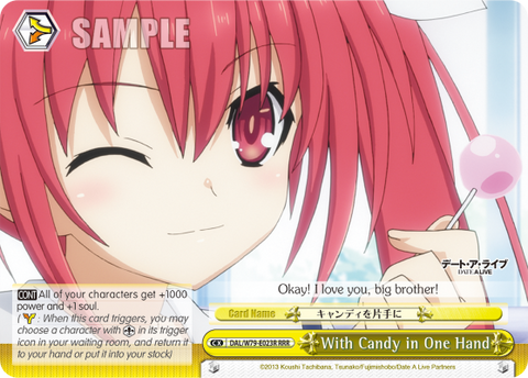 With Candy in One Hand (RRR)