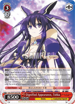 Dignified Appearance, Tohka