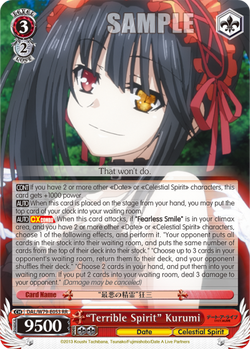 "Terrible Spirit" Kurumi