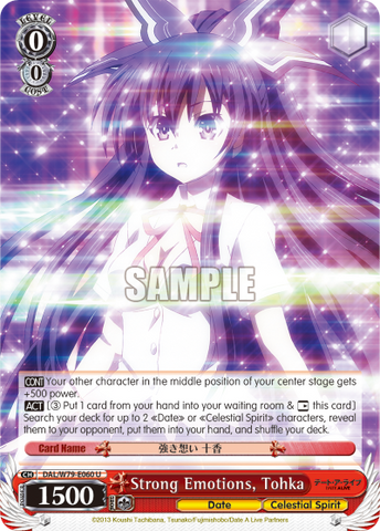Strong Emotions, Tohka