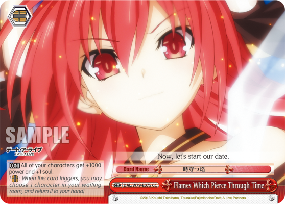 Flames Which Pierce Through Time