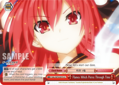 Flames Which Pierce Through Time