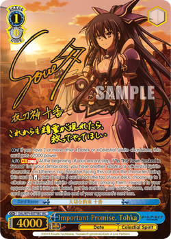 Important Promise, Tohka (SEC)