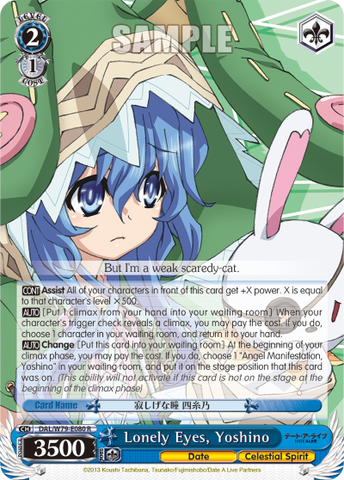 Lonely Eyes, Yoshino