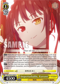 Imperturbable, Kurumi (Foil)