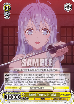Brief Truce, Hibiki (Foil)