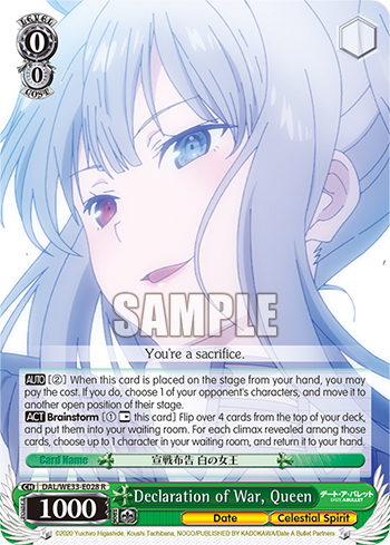 Declaration of War, Queen (Foil)