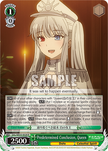 Predetermined Conclusion, Queen (Foil)