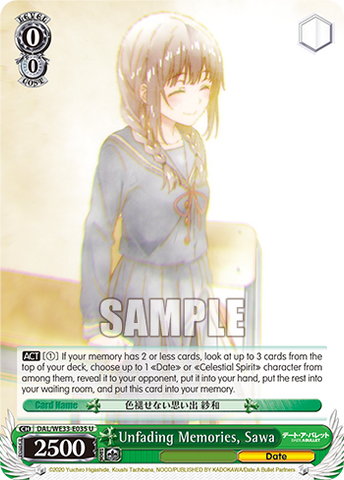 Unfading Memories, Sawa (Foil)