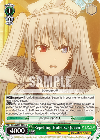 Repelling Bullets, Queen (Foil)