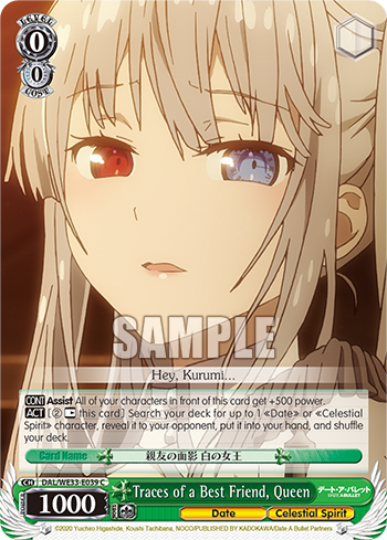 Traces of a Best Friend, Queen (Foil)