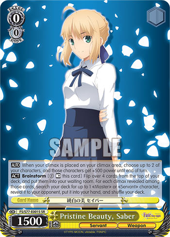 Pristine Beauty, Saber (SR)