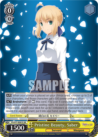 Pristine Beauty, Saber (SR)