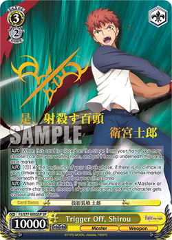 Trigger Off, Shirou (SP)