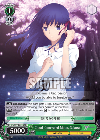 Cloud-Concealed Moon, Sakura (SR)