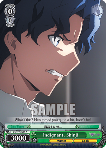 Indignant, Shinji