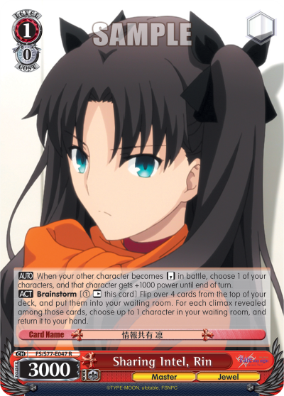 Sharing Intel, Rin