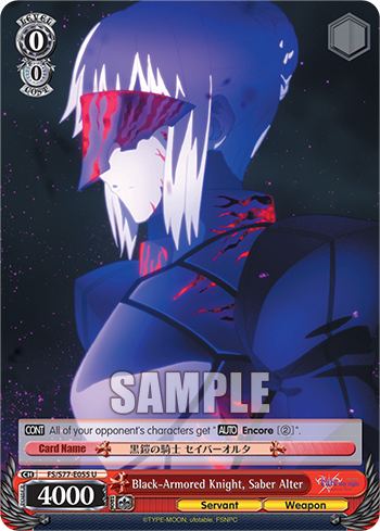 Black-Armored Knight, Saber Alter