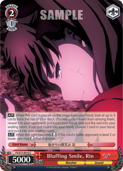 Bluffing Smile, Rin