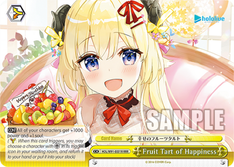 Fruit Tart of Happiness (RRR) - HOL/W91-E031R