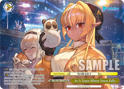 In A Town Where Snow Falls - HOL/W91-E148