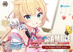 To Senpai With Love - HOL/W91-E162