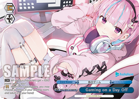 Gaming on a Day Off - HOL/W91-E168