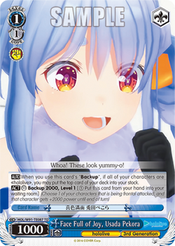 Face Full of Joy, Usada Pekora - HOL/W91-TE087
